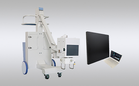 医疗诊所用多功能控制便携式高频X射线机